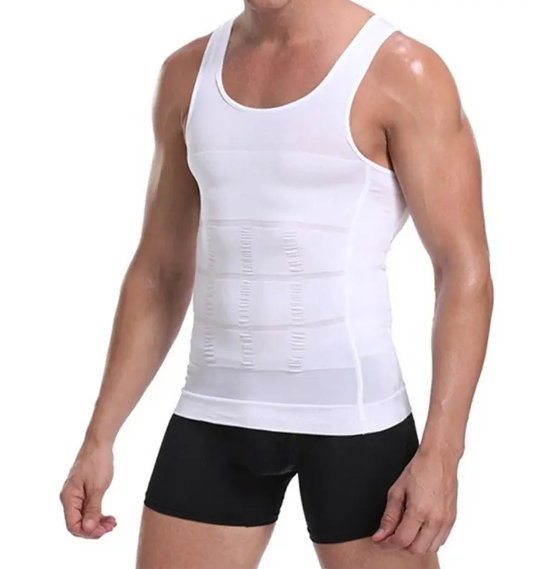 Débardeur Gainant Homme – Effet Ventre Plat Instantané & Posture Redressée