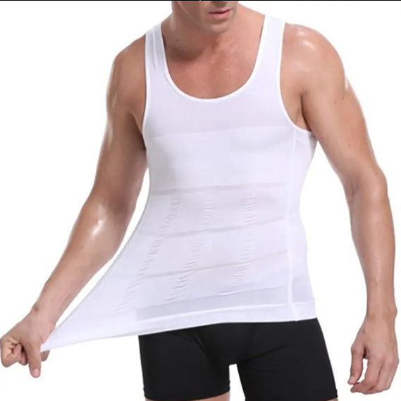 Débardeur Gainant Homme – Effet Ventre Plat Instantané & Posture Redressée